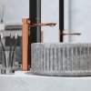 KFA Armatura Dust bateria umywalkowa wysoka miedziana połysk 30,6 cm 93832057